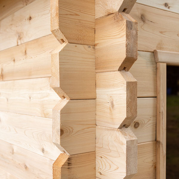 8'x8' Huron Cabin Cedar Sauna
